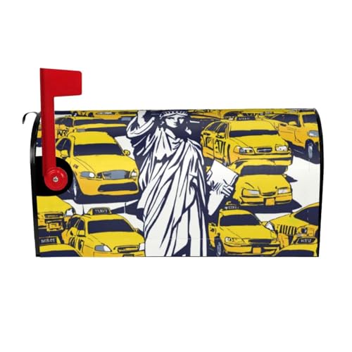 Funda protectora magnética para buzón de correo electrónico de la ciudad de Nueva York para decoración de jardín al aire libre