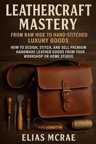 Leathercraft Mastery: From Raw Hide to Hand-Stitched Luxury Goods: How to Design, Stitch, and Sell Premium Handmade Leather Goods from Your Workshop or Home Studio