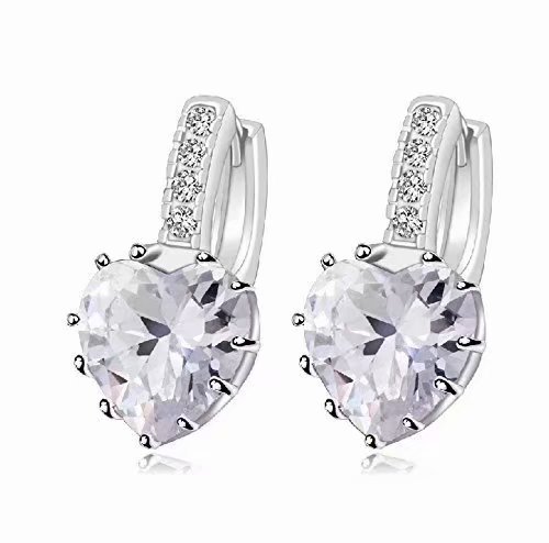 Preisvergleich Produktbild Doyeemei 2017 Modische Charming Damen Sterling Silber Ohrstecker Ohrringe Creolen