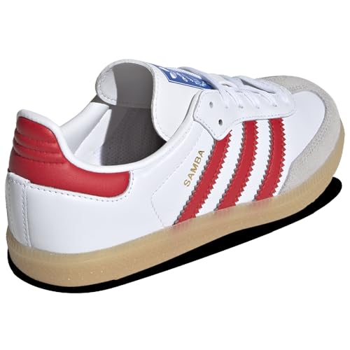 Adidas Originals Samba - Boys' Preschool (JI4465, White/Red)3