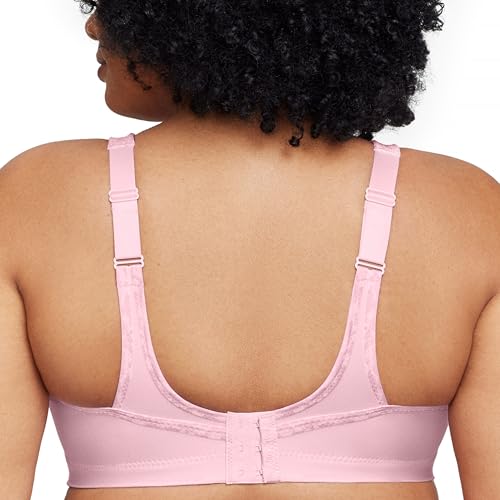 Image of Glamorise Women's Stretch Cotton Non-Wired Sports Bra