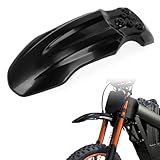 Motorcycle Front Wheel Mudguard, PSLER Dirt Bike Plastics Mud Guard, Crf50 Body Mudguard Kit for CRF50 Style 125CC Pit PRO Trail Dirt Bike, Tuttio Tutti Soleil 01 Electric Dirt Bike, Black