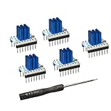 WINGONEER 5ピースステッピングモータードライバーTMC2208 3Dプリンターマザーボードヒートシンクとドライバーが満載