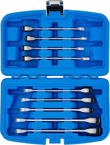 Clés mixtes à cliquet BGS 30849 de 8-17 mm pour accès difficile