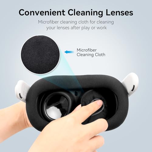 AMVR Lens Protector Cover Compatible with Meta Quest 3s, Quest 3/2/1, Vision Pro, Valve Index, Rift S and Pico 4, Protects Lens from Sunlight, Scratches and Dust – Image 6