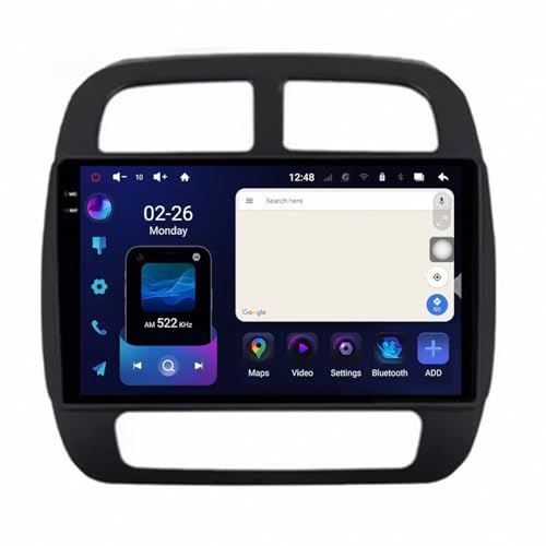 GPS de camión para Renault KWID K-ZE Dacia Spring 2015-2018 con 4 núcleos y 16GB de ROM