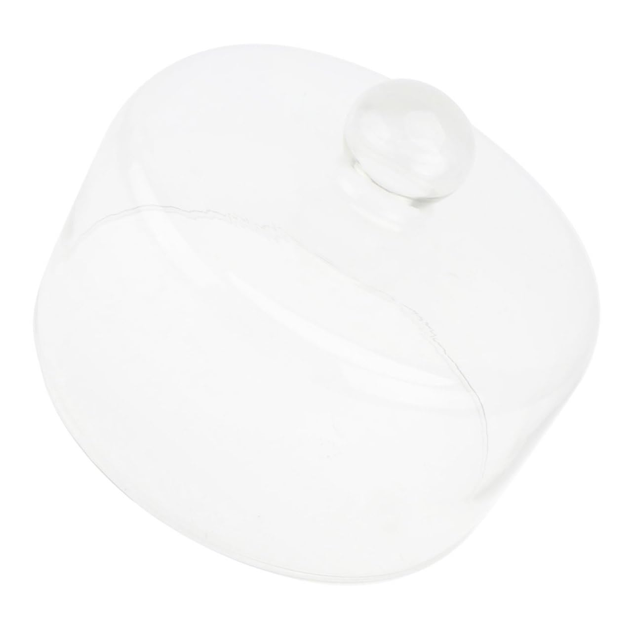 Cloche Verre Couvercle à Gâteau en Verre Protection Réutilisable pour Desserts et Buffets Facile à Utiliser