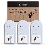 Twiddler Toys 3 Pack Cricket Noise Maker Prank – Hidden Annoying Chirp Sounds – Funny Gag Office Prank
