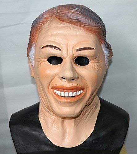 Le caoutchouc plantation TM 619219292627 Jimmy Carter EX President Masque  Latex américain Déguisement accessoire de costume de film, adulte, taille  