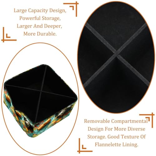 Boîte de rangement stylos et cosmétiques rectangulaire pour libérer de l'espace