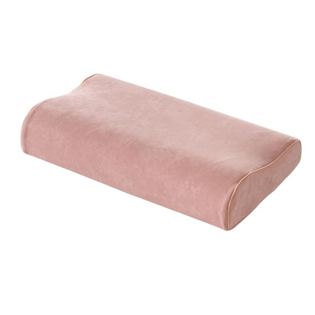 Comfortable Wavy Neck Support Natural High and Low Neck Memory Foam Pillow Pinks Slow Rebound Pillow