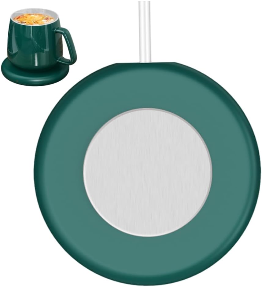 USB Mug Hotter, Vitality Environment friendly Cup Hotter 55℃ Fixed Warmth Moveable Mug Heater for Journey, Dwelling, Workplace