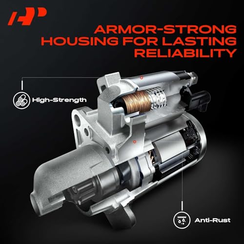 A-Premium Starter Motor, 12V 1.1KW 9 Teeth Clockwise, Compatible with BMW | for 323i 07-09, 325i 06, 328i 07-11, 330i 06, 335i/X3 07-11, X5 07-11, 525i/530i 06-07, X1 13-15 - Image 6