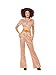 Produktbild Smiffys, Damen 70er Chic Kostüm, Overall, Größe: S, 43188