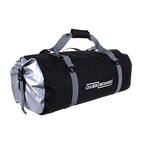 OverBoard Waterproof Classic Duffel Bag, Black, 130-Liter