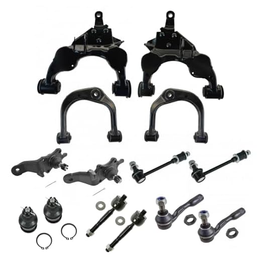 TRQ Front Steering & Suspension Kit 14 Piece
