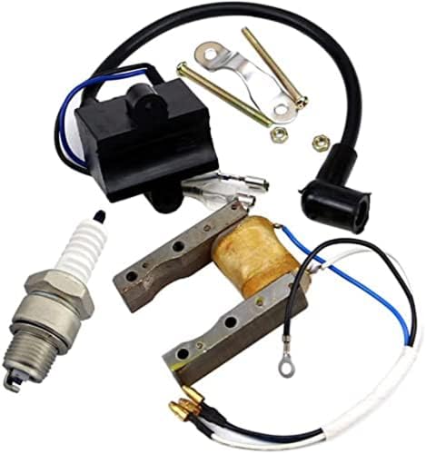 Engine CDI Ignition Coil Neto Stator Coil Spark Plug Kit For 2 Stroke 49cc 50cc 60cc 80cc Motor Bi00 I.814057801 - View #2