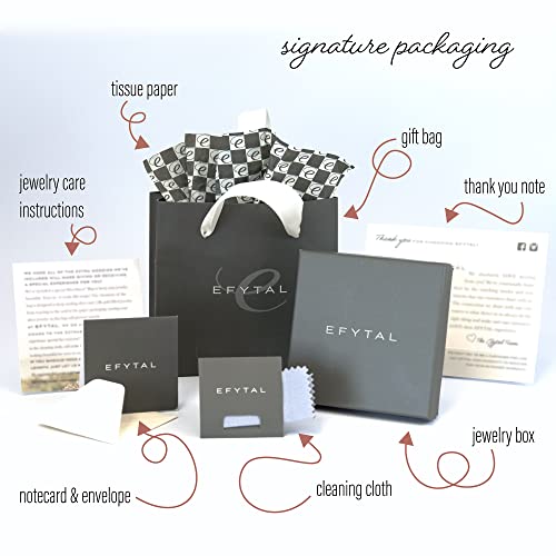 Efytal 19Th Birthday Gifts For Women, Girls Sterling Silver Necklace For Her, 19 Beads For 19 Year Old Girl, Jewelry Gift Idea #TOP5