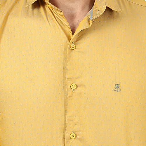 Image of TAHVO Men's Regular Fit Long Sleeves Cotton Formal Shirt