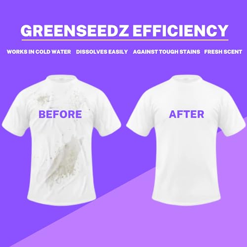 Image of Greenseedz Laundry Pods, Fresh Lavender Scent, 32 Pacs, Eco Friendly, Powerful Clean, Biodegradable, HE Compatible