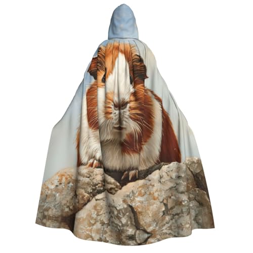 Cape de cosplay cochon d'Inde adulte pour déguisement de carnaval