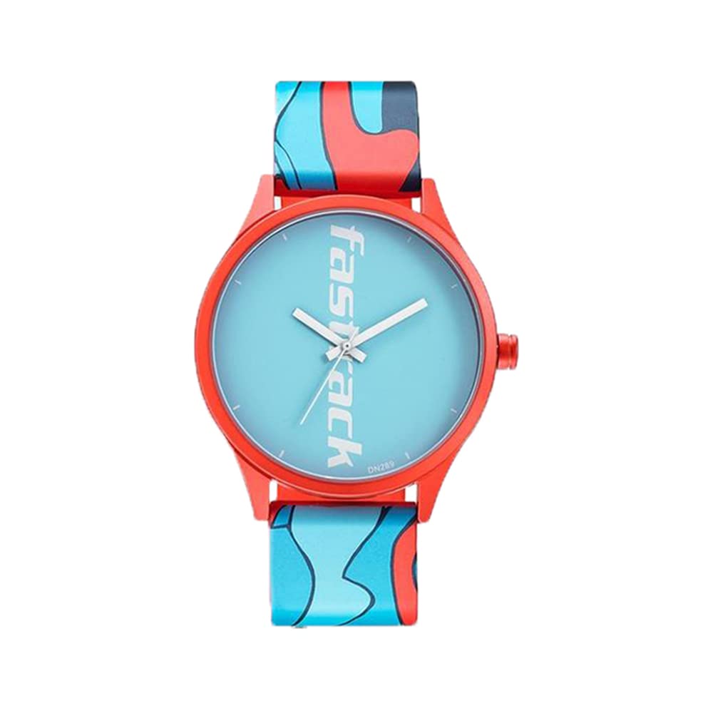 Fastrack Topicals Quartz Analog Blue Dial Silicone Strap Unisex Watch-68031AP08 (B0BD91B4L6) Amazon Price History, Amazon Price Tracker
