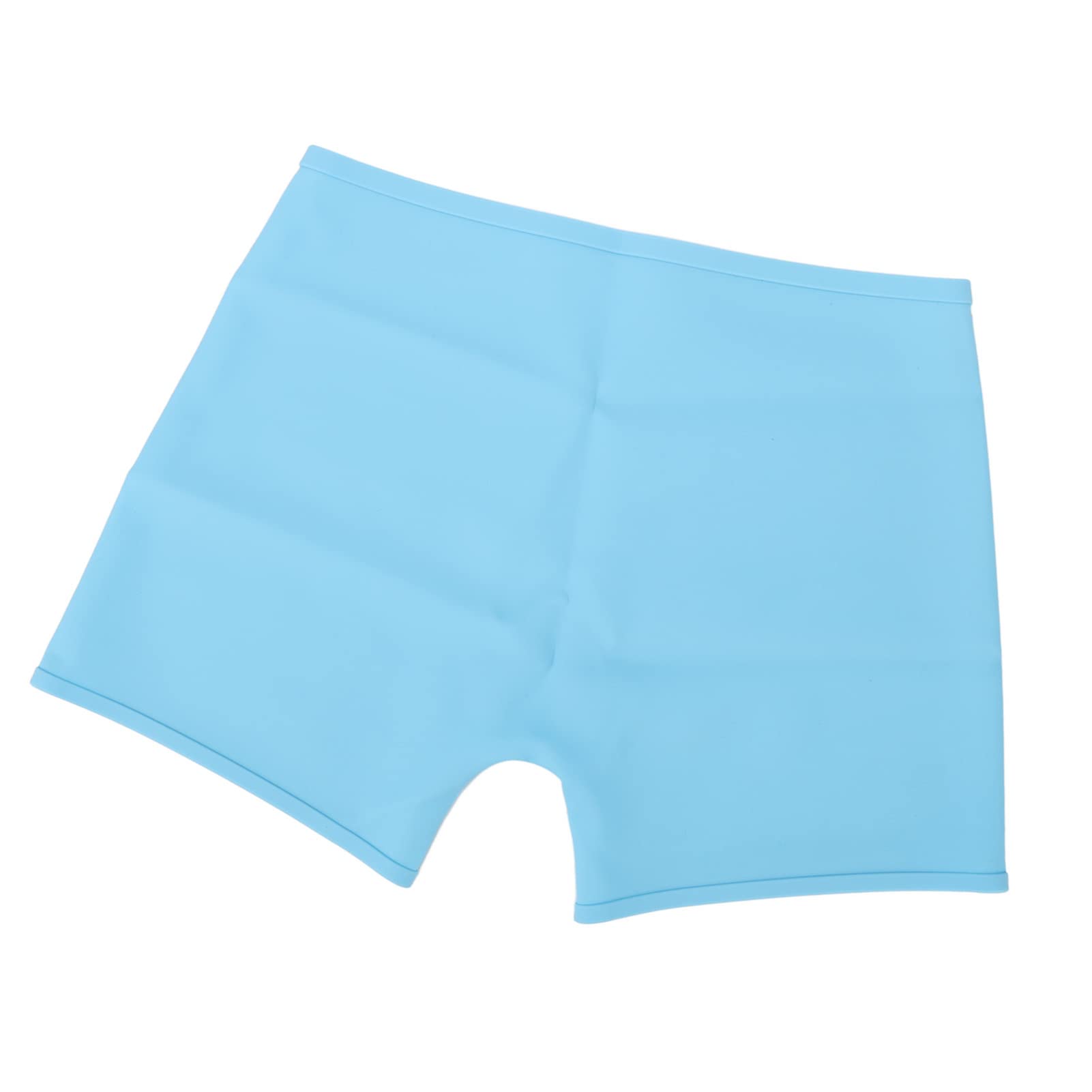 Women Swim Shorts, Easy To Wear One Piece Silicone Menstrual Swim Shorts Safe Waterproof 4 Corner for Beach Parties (Blue)-image-31