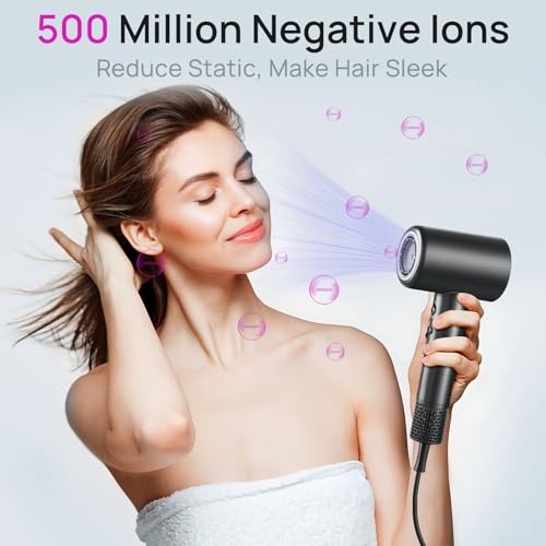CONFU Hair Dryer: Fast Drying Ionic Hair Dryer for Women and Men