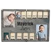 Newborn picture frame, Baby picture sign, Baby keepsake wall decor, Nursery picture frame, Gift for new mom, 1 year old photo album (Newborn 3.0)