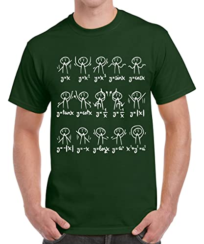 Image of Caseria Men's Cotton Printed T-Shirt -Algebra Zoo Zoo | 100% Cotton | Half Sleeves | Regular Fit | Printed | Round Neck | Graphic T Shirt