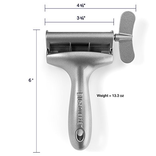 Big Squeeze Tube Squeezing Tool – Waste Less, Save More – Professional-Grade Metal Tube Squeezer, Ideal For Artists And Stylists – Works With Paint, Hair Dye, Prescription Creams, Cosmetics (Silver) #TOP5