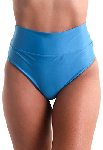 Calcinha Biquíni Avulso Hot Pants Orquídea - Azul Claro - M