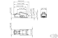 METZ CONNECT C6A RJ45 Field Plug Ultra Short – Ansicht 7