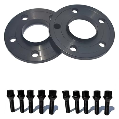 Élargisseurs de voie 10mm PCD 5x120 72.6mm pour BMW E90 E36, cales de roue d'espacement avec boulons