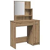 Emballage sûr et prêt à être expédié : la coiffeuse est bien protégée et convient également comme cadeau élégant pour les amateurs de décoration, avec support mural pour éviter le basculement.