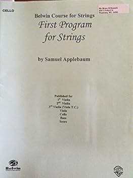 First Program for Strings: Cello