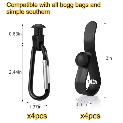 Image of Mity rain Key Holder for Bogg Bag, Accessories for Bogg Bags Original X Large, Insert Charm Carabiner Keychain for Beach Bag