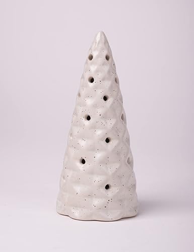 Miniatura 4 de HAUCOZE Estatuilla de Navidad, decoración de árbol, escultura moderna, regalos para el hogar, centro de mesa, manualidades, artes de cerámica, 5.9