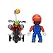 The Super Mario Galaxy Movie – 2.5” Figure with Pull Back Motorcycle – Mario