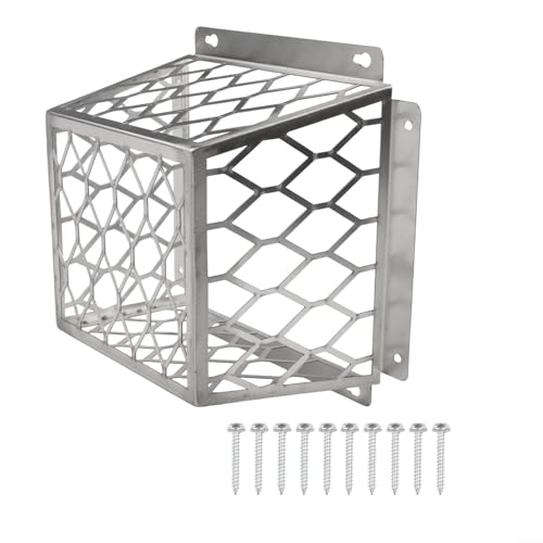 Grille de protection contre les oiseaux en acier inoxydable pour sèche-linge - Protection efficace contre les animaux pour échappement de 3 à 4 pouces