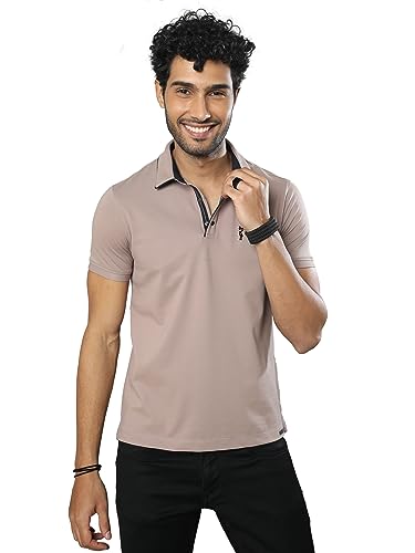 Image of STELLERS Men's Premium Softberry Pique Polo T-Shirt | Feather Touch Feel |Regular Fit| Odour Resistant| Anti-Static| Wrinkle Free | Quick Dry | Stretchable | Lightweight | Sweat-Proof