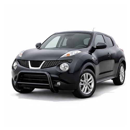 Image of Black Horse A Bar No Skid Plate Black Compatible with 2011-2017 Nissan Juke (Excludes NISMO Model)-BBNIJUA