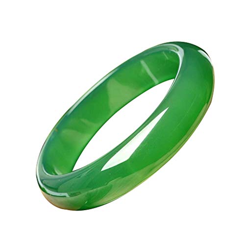 DWXN Natürlicher Smaragd Jade-Armband weiblicher 64mm Cover