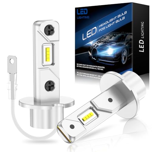 SHINYY Bombillas H3 LED Faro para Coche