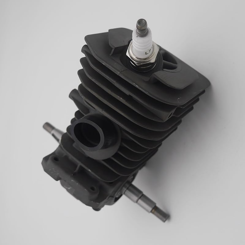 Części ogrodowe 38MM i 40mm cylinder silnika tłok zestaw wału korbowego pasuje do Husqvarna 137 142 piła łańcuchowa odbudowa silnika części zamienne do silnika narzędzie Części ogrodowe (Color : HUS