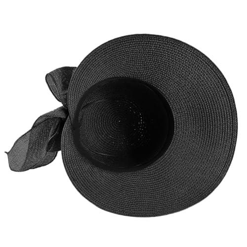 Sombrero de Playa de Paja para Mujer con Ala Ancha miniatura 6