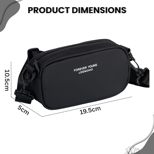 Image of TS WITH TECHSUN Small Crossbody Bag for Women | PU Leather Sling Bag with Adjustable Strap | Women's Handbags | Mini Purse for Women | Travel Crossbody Pouch For Keys, Makeup Etc.