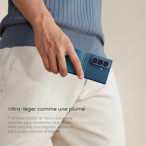 Coque Pitaka Galaxy Z Fold 7 antichoc compatible MagSafe ultra fine