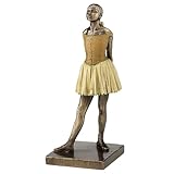 Degas Little Dancer Ballerina Statue (7.25' Tall) Multicolor