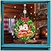Produktbild Unbekannt Weihnachten Wandaufkleber Cartoon Fensteraufkleber Weihnachtsschmuck Für Wohnkultur Aufkleber